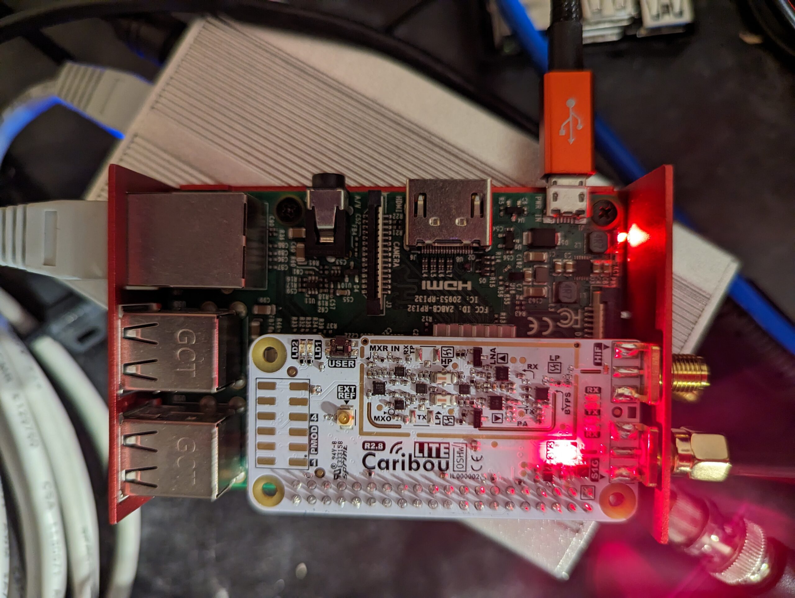 Getting CaribouLite working in DragonOS on a Raspberry Pi